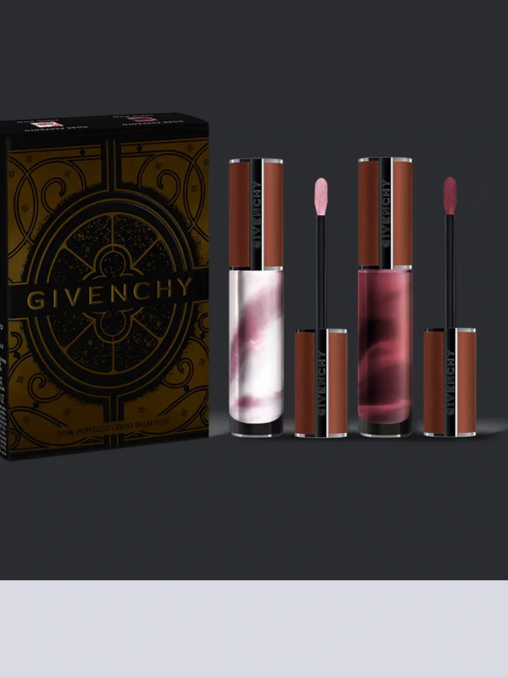 Givenchy Rose Perfecto PH Reactive Liquid Duo - Pink Irresistible and Black Rose
